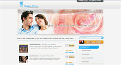 Desktop Screenshot of mypsychicadvice.com